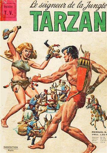 Tarzan - Mensuel - srie 1 - Vedette TV nº9