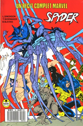 Rcits Complet Marvel nº24 - Les Nouveaux Mutants - Spyder