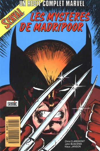 Rcits Complet Marvel nº28 - Serval - Les mystres de Madripoor