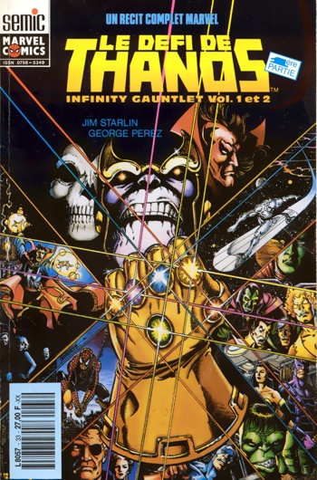 Rcits Complet Marvel nº33 - Le dfi de Thanos - 1re partie
