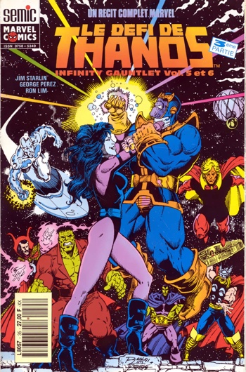 Rcits Complet Marvel nº35 - Le dfi de Thanos - 3me partie